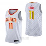 Camiseta Atlanta Hawks Trae Young #11 Association Blanco