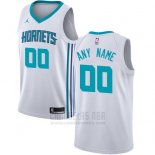 Camiseta Charlotte Hornets Nike Personalizada 17-18 Blanco