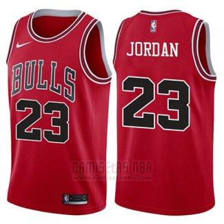 Camiseta Chicago Bulls Michael Jordan #23 2017-18 Rojo