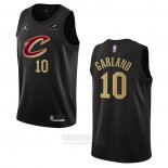 Camiseta Cleveland Cavaliers Darius Garland #10 Statement 2022-23 Negro