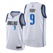 Camiseta Dallas Mavericks Isaiah Roby #9 Association Blanco
