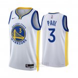 Camiseta Golden State Warriors Jordan Poole #3 Association 2022-23 Blanco