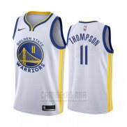 Camiseta Golden State Warriors Klay Thompson #11 Association 2018 Blanco