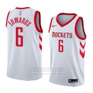 Camiseta Houston Rockets Vincent Edwards 2017-18 Blanco