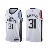 Camiseta Los Angeles Clippers Marcus Morris Sr. #31 Ciudad Blanco