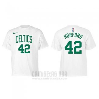 Camiseta Manga Corta Al Horford Boston Celtics Blanco