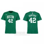 Camiseta Manga Corta Al Horford Boston Celtics Verde4
