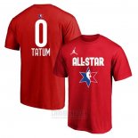Camiseta Manga Corta All Star 2020 Boston Celtics Jayson Tatum Rojo