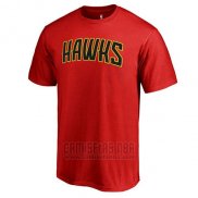 Camiseta Manga Corta Atlanta Hawks Rojo6