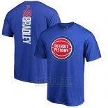 Camiseta Manga Corta Avery Bradley Detroit Pistons Azul