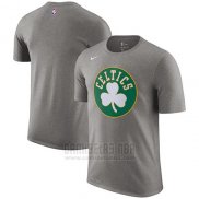 Camiseta Manga Corta Boston Celtics Gris Ciudad