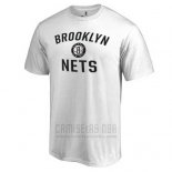 Camiseta Manga Corta Brooklyn Nets Blanco3