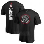 Camiseta Manga Corta DeMar DeRozan Toronto Raptors Negro