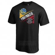 Camiseta Manga Corta Golden State Warriors vs. Toronto Raptors 2019 Negro