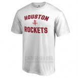 Camiseta Manga Corta Houston Rockets Blanco2
