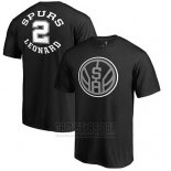 Camiseta Manga Corta Kawhi Leonard San Antonio Spurs Negro2