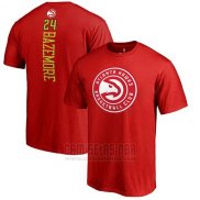 Camiseta Manga Corta Kent Bazemore Atlanta Hawks Rojo