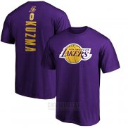 Camiseta Manga Corta Kyle Kuzma Los Angeles Lakers 2019-20 Violeta