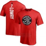 Camiseta Manga Corta Kyle Lowry Toronto Raptors Rojo