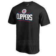 Camiseta Manga Corta Los Angeles Clippers Negro