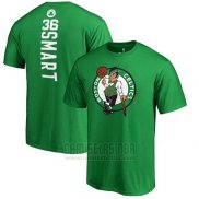 Camiseta Manga Corta Marcus Smart Boston Celtics Verde