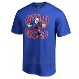 Camiseta Manga Corta Philadelphia 76ers Azul Phila