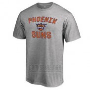 Camiseta Manga Corta Phoenix Suns Gris2