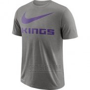 Camiseta Manga Corta Sacramento Kings Gris3