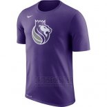 Camiseta Manga Corta Sacramento Kings Violeta