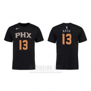 Camiseta Manga Corta Steve Nash Phoenix Suns Negro