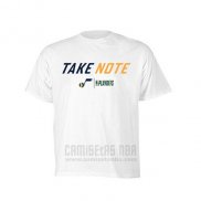 Camiseta Manga Corta Utah Jazz Blanco Take Note