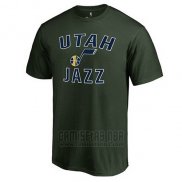 Camiseta Manga Corta Utah Jazz Verde2