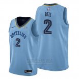 Camiseta Memphis Grizzlies Jordan Bell #2 Statement 2019-20 Azul