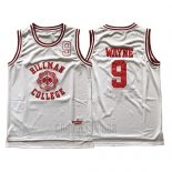 Camiseta Pelicula Hillman College Dwayne Wayne #9 Blanco