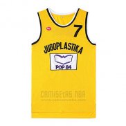 Camiseta Pelicula Jugoplastika Kukoc Amarillo