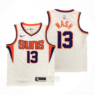 Camiseta Phoenix Suns Steve Nash #13 Association Blanco