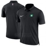 Camiseta Polo Boston Celtics Negro