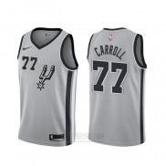 Camiseta San Antonio Spurs Demarre Carroll #77 Statement 2019-20 Gris