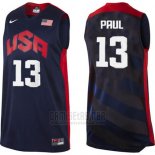 Camiseta USA 2012 Chris Paul #13 Negro