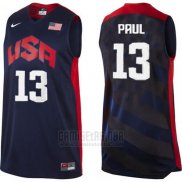 Camiseta USA 2012 Chris Paul #13 Negro