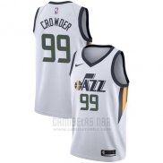 Camiseta Utah Jazz Jae Crowder #99 Association 2017-18 Blanco