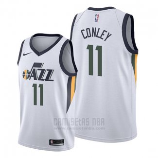 Camiseta Utah Jazz Mike Conley #11 Association Blanco