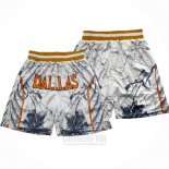 Pantalone Dallas Mavericks Blanco