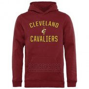 Sudaderas con Capucha Cleveland Cavaliers Rojo5