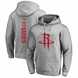 Sudaderas con Capucha Harden Houston Houston Rockets Gris3