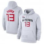 Sudaderas con Capucha James Harde Houston Rockets Blanco 2019-20 Ciudad