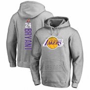 Sudaderas con Capucha Kobe Bayant Los Angeles Lakers Gris2