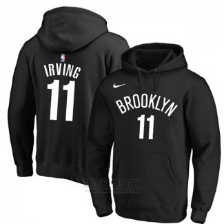 Sudaderas con Capucha Kyrie Irving Brooklyn Nets 2019-20 Negro2