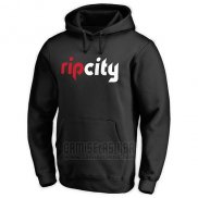 Sudaderas con Capucha Portland Trail Blazers Negro