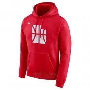 Sudaderas con Capucha Utah Jazz Rojo 2019-20 Ciudad